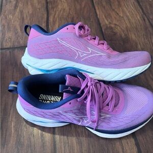Mizuno Wave Rider 20 SSW Pink purple Women's Running Shoes size 8